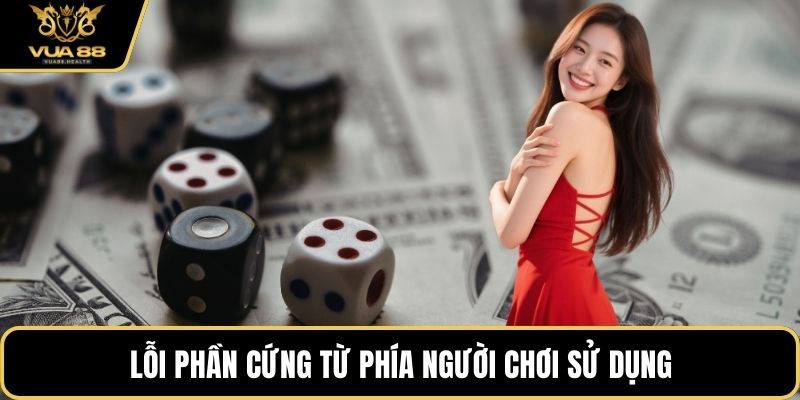 Lỗi phần cứng từ phía người chơi sử dụng