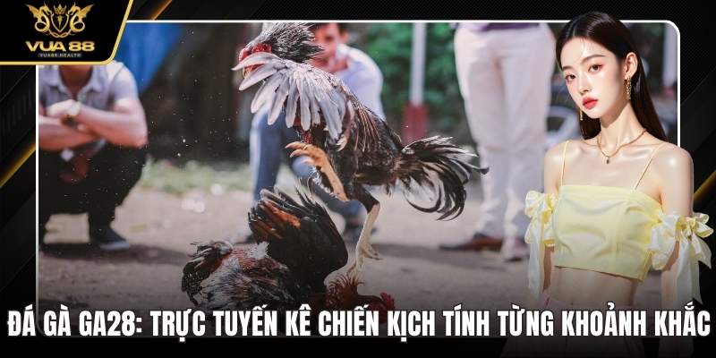 Đá Gà GA28: Trực Tuyến Kê Chiến Kịch Tính Từng Khoảnh Khắc